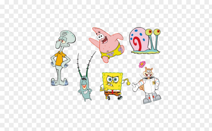 Cartoon Logo Patrick Star The SpongeBob SquarePants Movie PNG