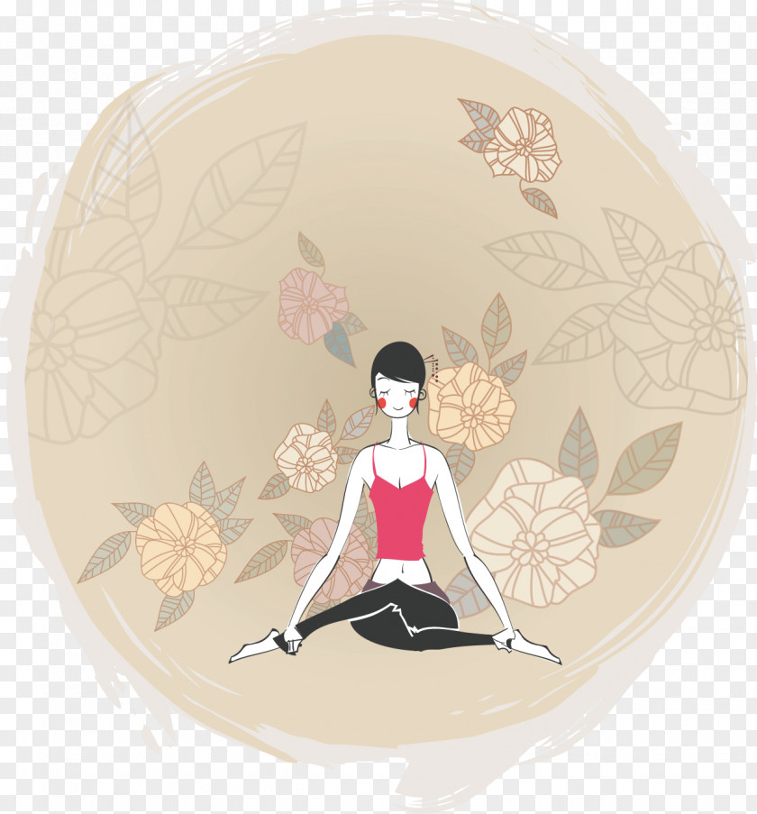 Dona Vector Graphics Yoga Illustration Image Cartoon PNG