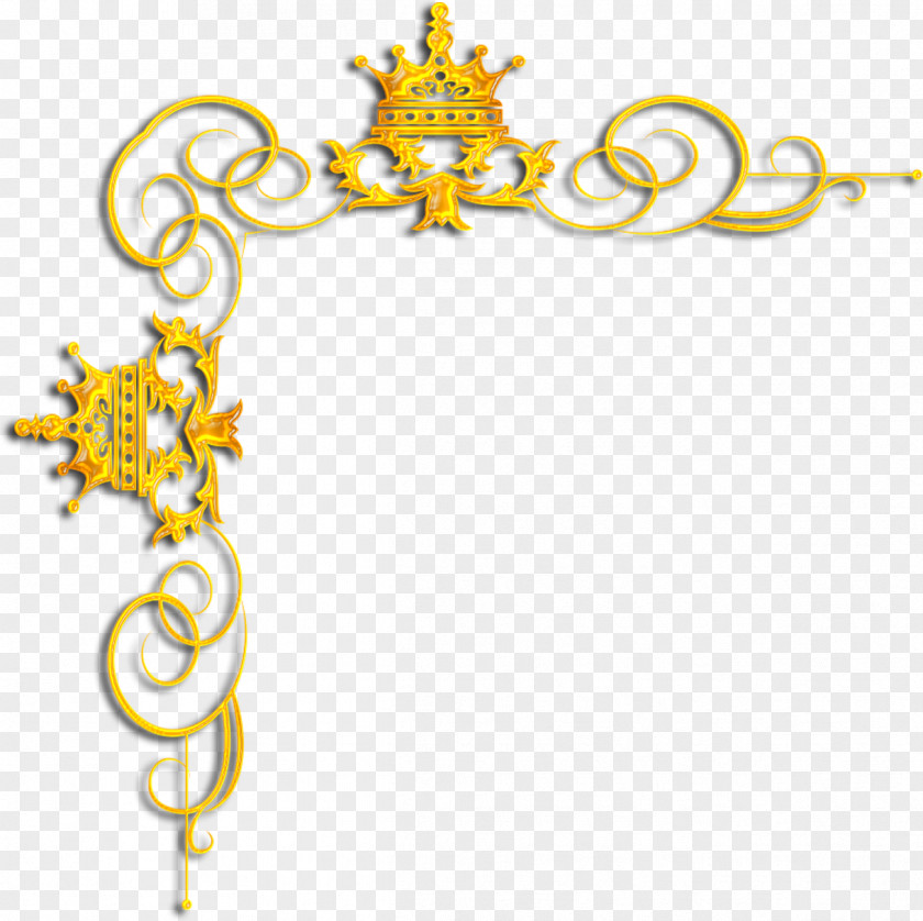 Gold Corner Raster Graphics Digital Image PNG