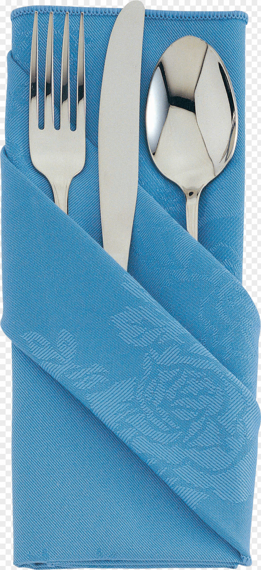 High-grade Napkin Wrapped Knife And Fork Material Spoon PNG