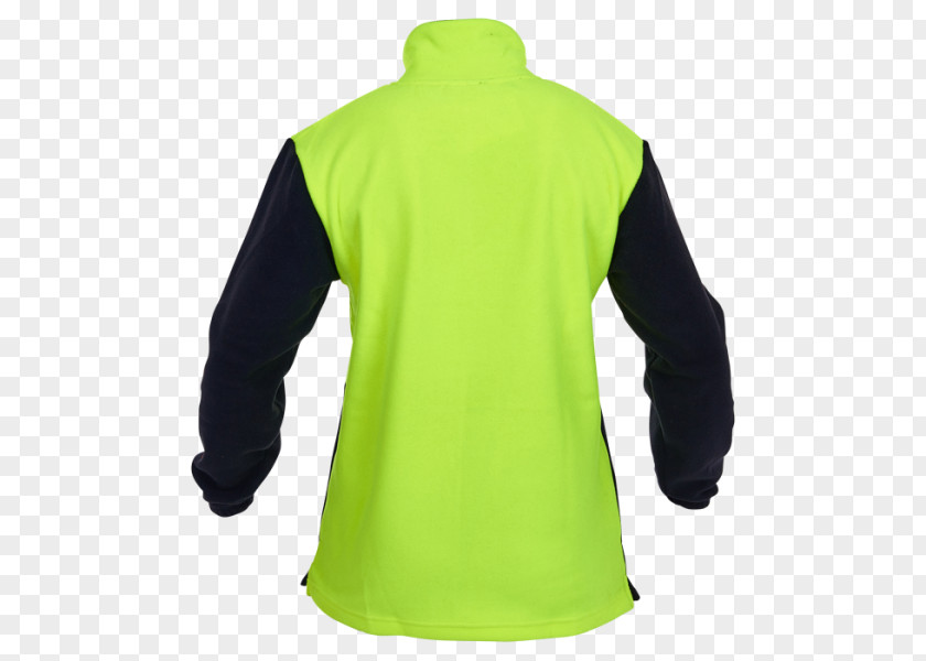 Polar Fleece Long-sleeved T-shirt Shoulder Jacket PNG