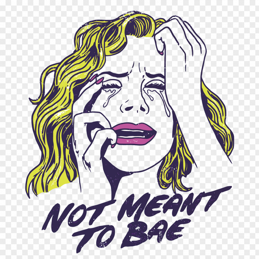 Vector Weeping Woman The Crying Boy Illustration PNG
