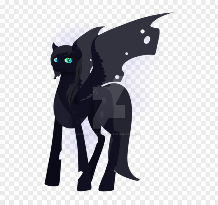 Cat Horse Pony Tail Cartoon PNG