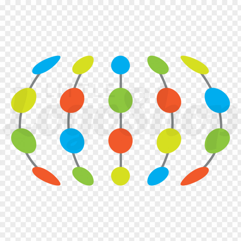 Colorful Geometric Stripes Shading Logo PNG
