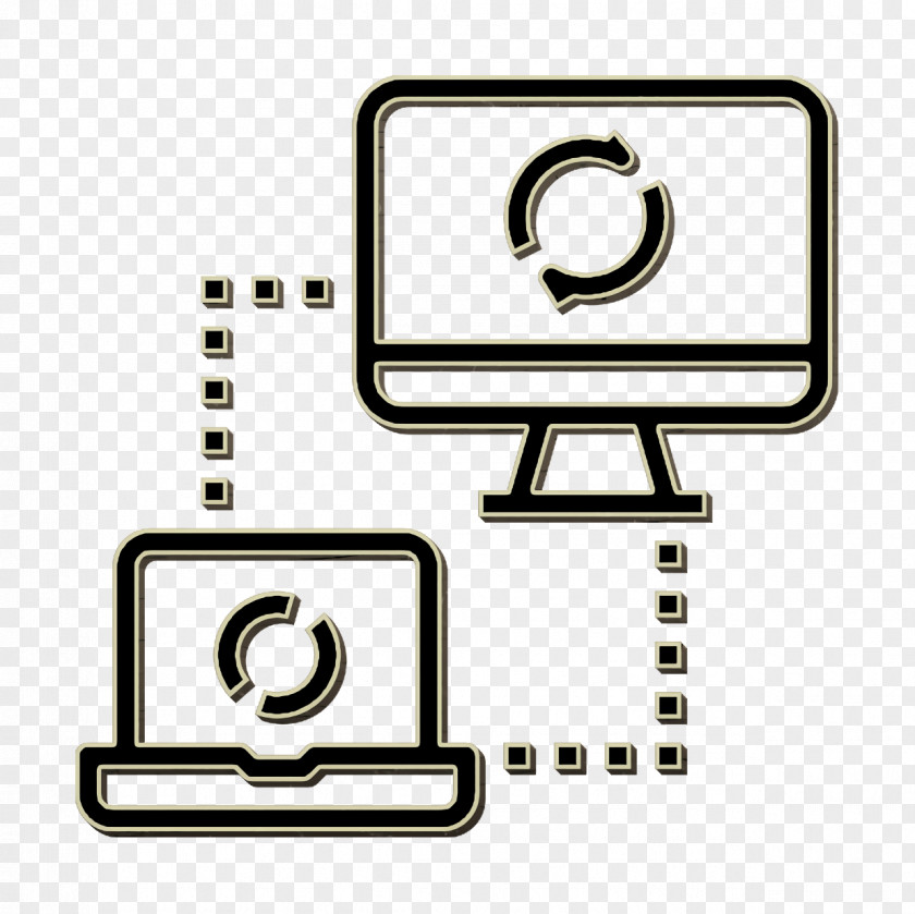 Computer Technology Icon Data Sync PNG