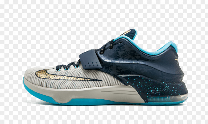 Ocean Blue KD Shoes Sports Skate Shoe Basketball Sportswear PNG