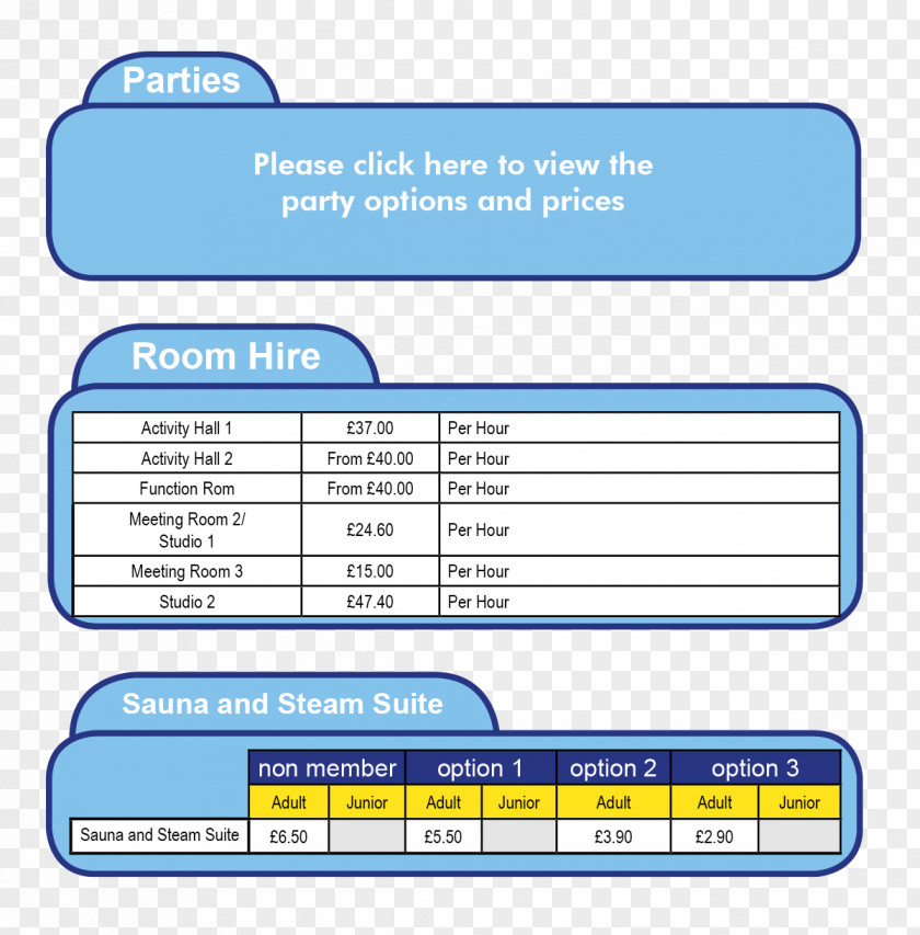 Price List Stockton Riverside College Billingham Forum Swimming Pool Fitness Centre PNG