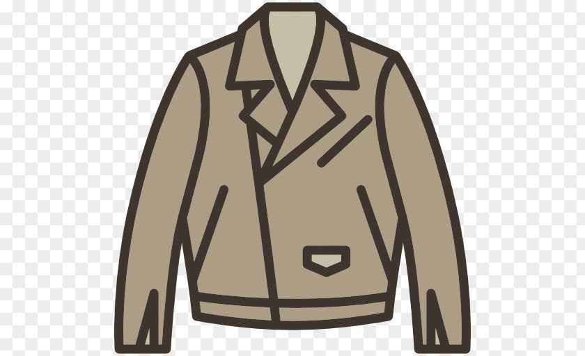 Suit Leather Jacket Fashion Clothing Icon PNG