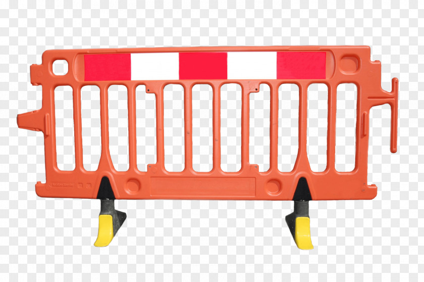 Crowd Control Barrier Plastic Safety Traffic PNG
