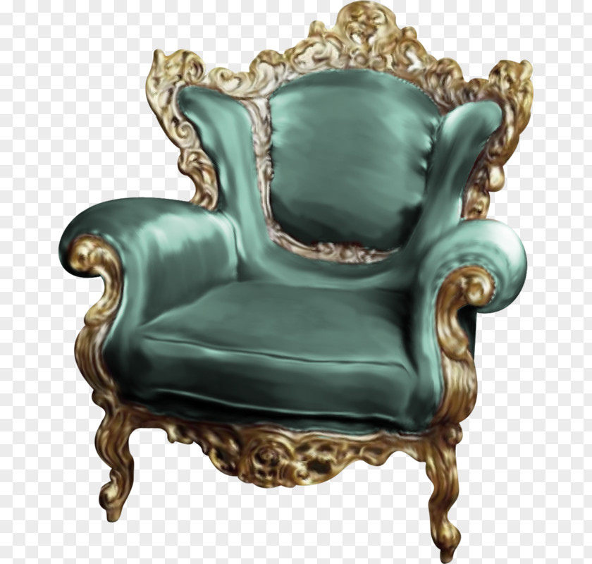 European Royal Noble Seat Chair Clip Art PNG