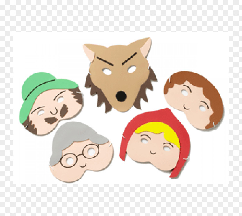 Mask Little Red Riding Hood Goldilocks And The Three Bears Big Bad Wolf Child PNG