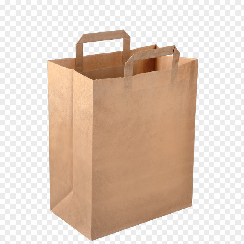Paper Bag Kraft Packaging And Labeling PNG