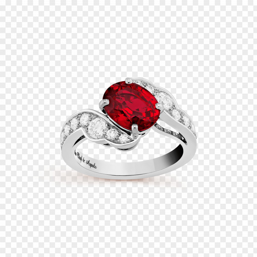 Ruby Engagement Ring Carat Diamond PNG