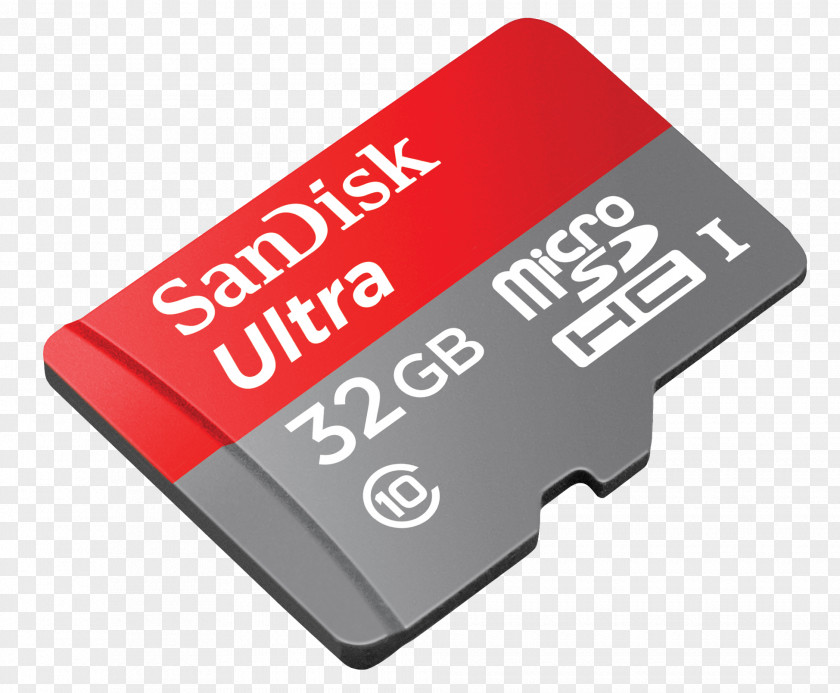 SanDisk Memory Card MicroSD Secure Digital Computer Data Storage XD-Picture PNG