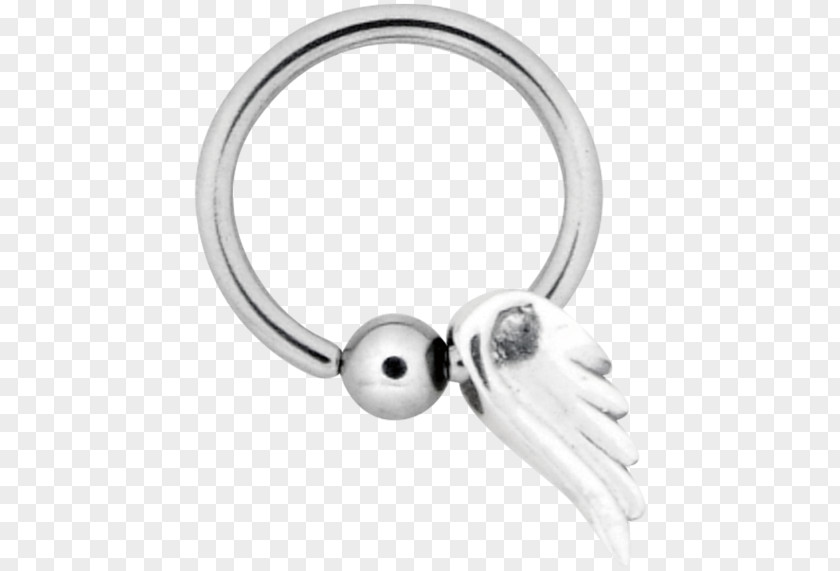 Steel Ball Wildcat Body Jewellery Bracelet Silver Captive Bead Ring PNG
