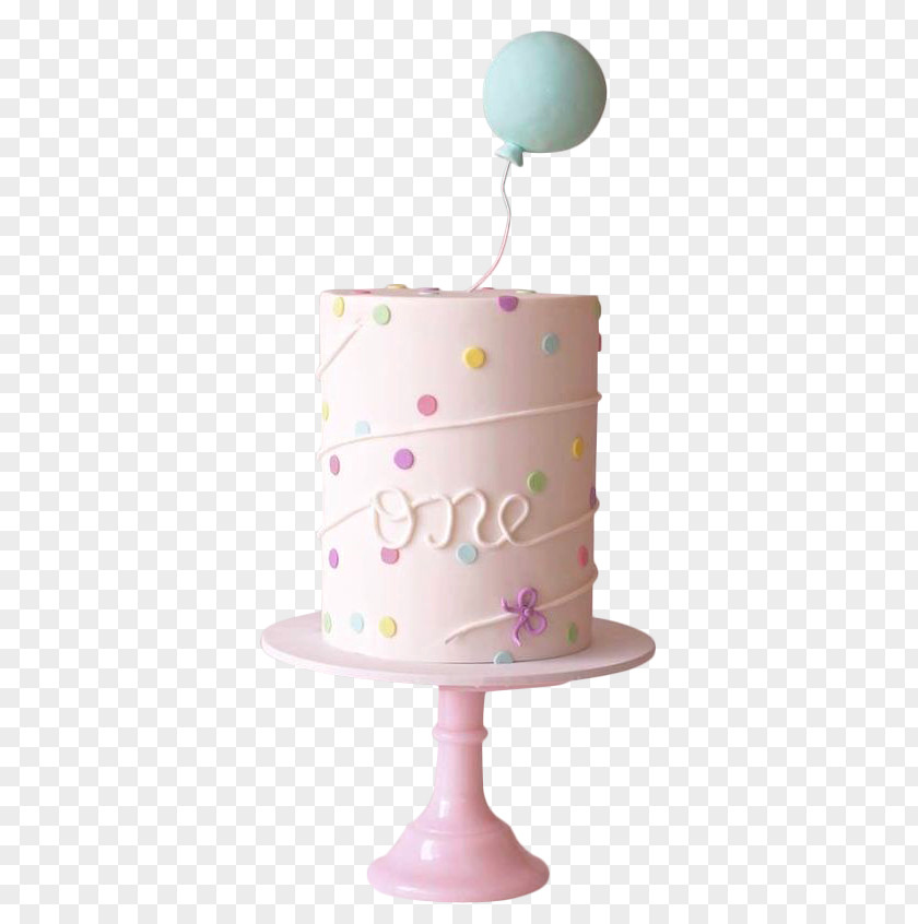 Baby Birthday Cake Fondant Icing PNG
