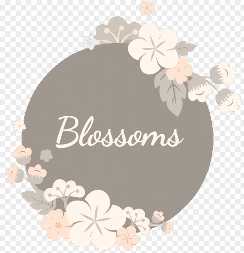 Blossom Cherry Pastel Floral Background PNG