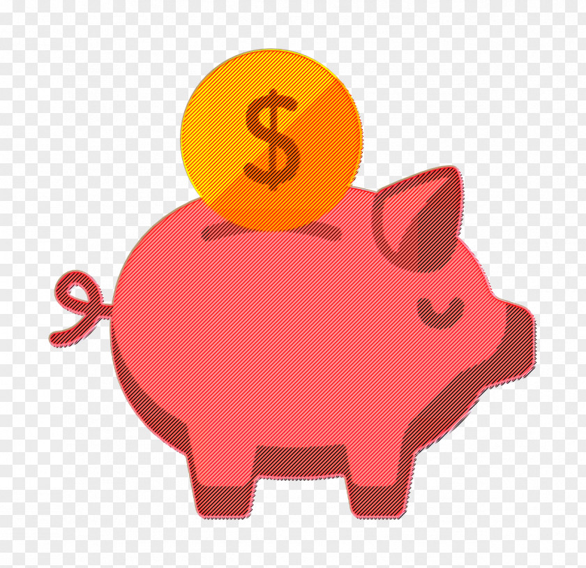 Save Icon Piggy Bank Finance PNG