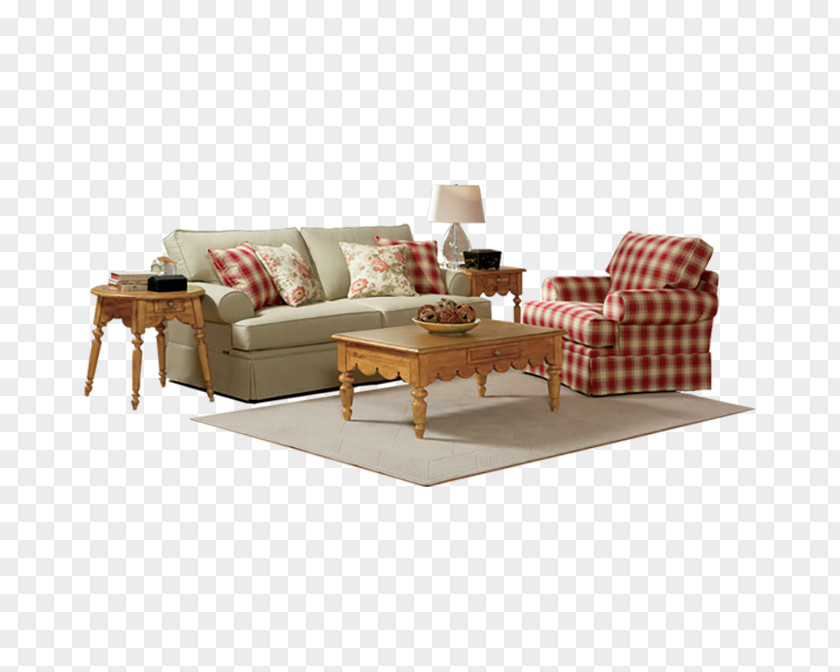 Table Loveseat Sofa Bed Living Room Couch PNG