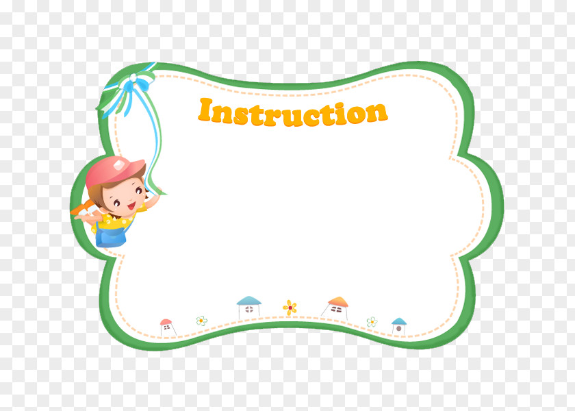 Instruction Cartoon Green Character Clip Art PNG