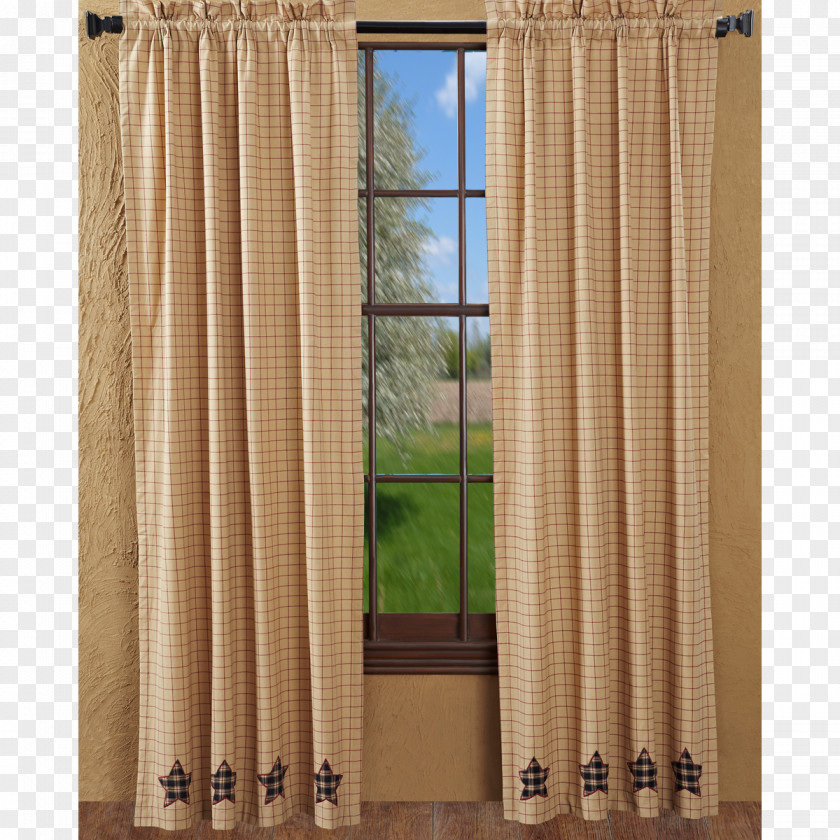 Star Curtain Window Treatment Valances & Cornices Covering PNG
