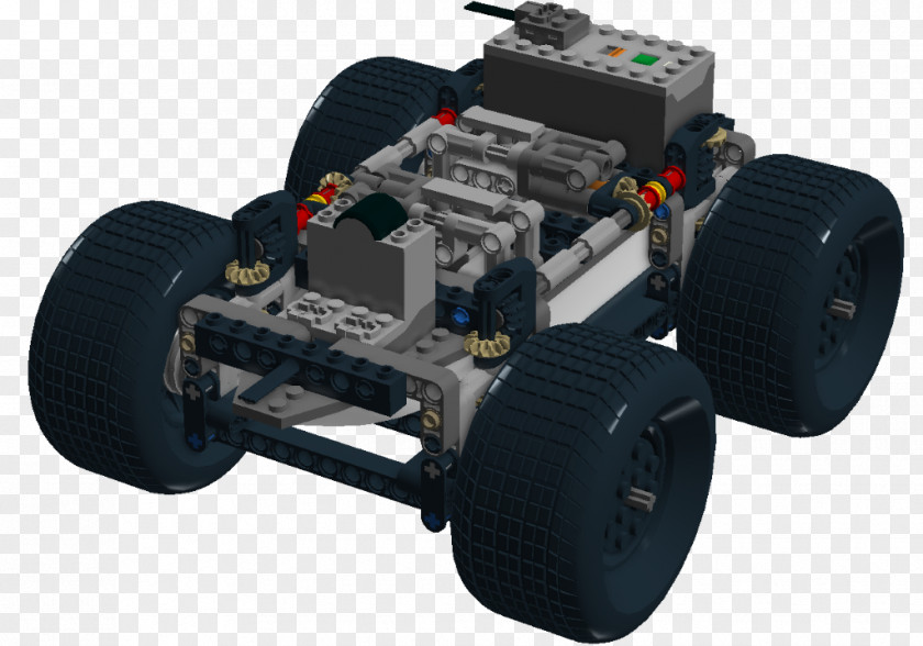 Working Car Sherp ATV Lego Technic Mindstorms PNG