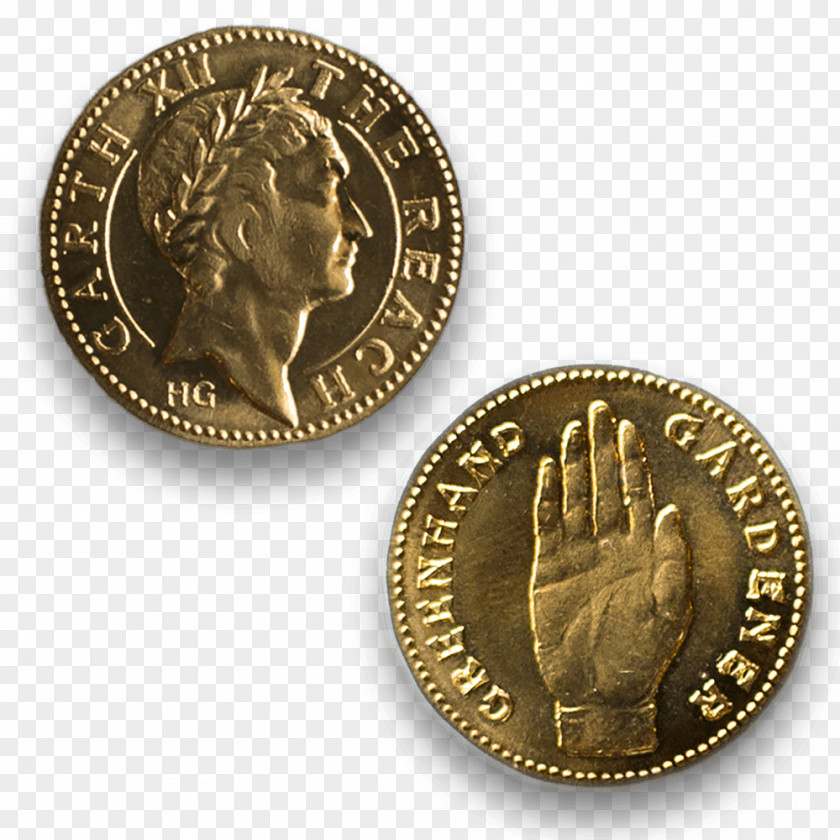 Coin Gold Medal Silver Brass PNG