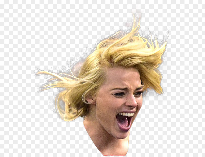 Margot Robbie Hair Coloring Hairstyle Photo Manipulation Long PNG