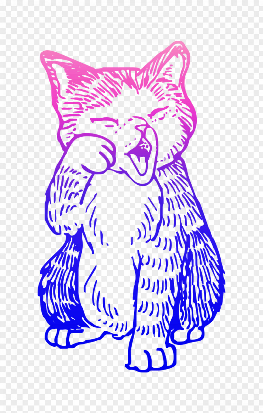 Whiskers Cat Clip Art Illustration Drawing PNG