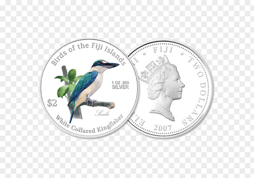 Coin Bird Silver PNG