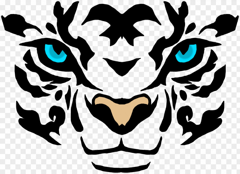 Face Tiger Clip Art PNG