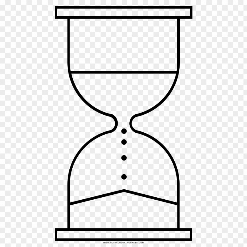 Hourglass Drawing Clock Paper Coloring Book PNG
