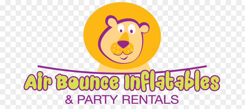 INFLATABLE GAME Logo Air Bounce Inflatables & Party Rentals Inflatable Bouncers Advertising PNG