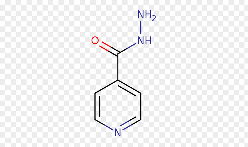 Isoniazid Chemical Formula Empirical Molecular Molecule Compound PNG