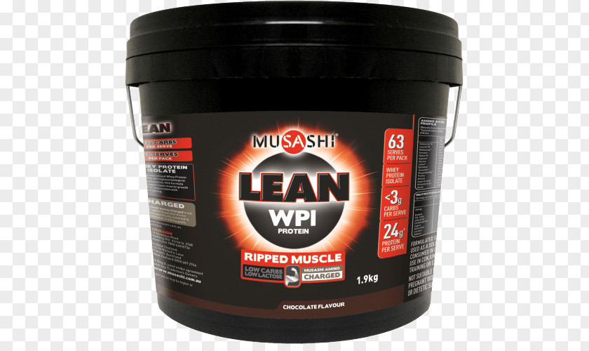 Organic Chocolate Milk Bulk Musashi Lean WPI Whey Protein Isolate Product Brand Ingredient PNG