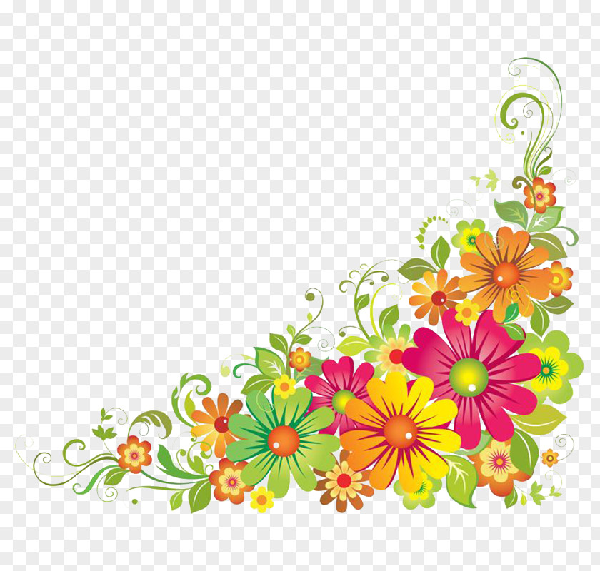 Petal Wildflower Flowers Background PNG
