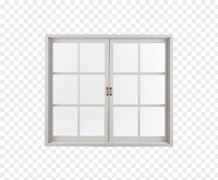White Frosted Glass Windows Sash Window PNG