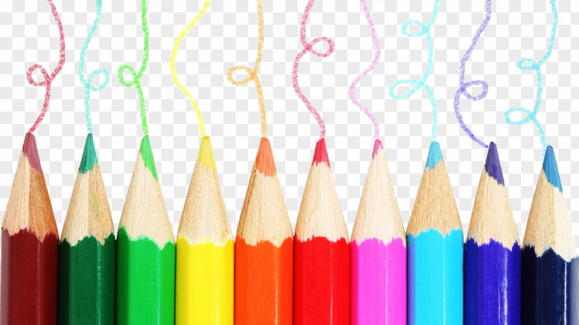 Colored Pencils Pencil Drawing Desktop Wallpaper PNG