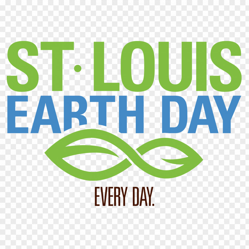 Line Logo St. Louis Earth Day Brand Green Font PNG