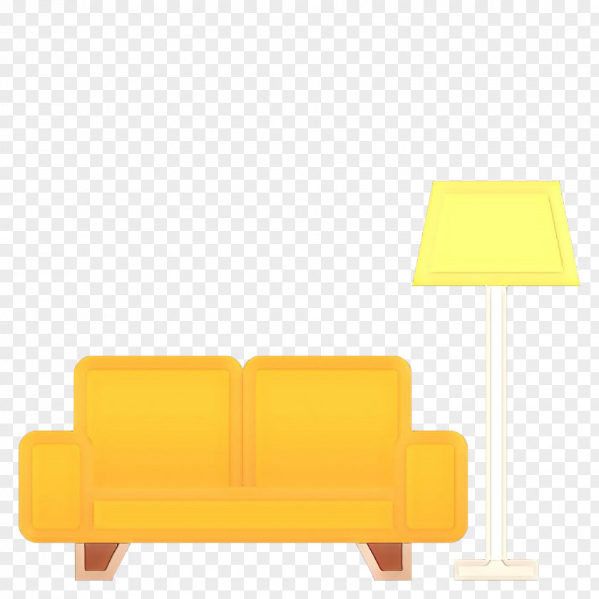 Orange Table Yellow Background PNG