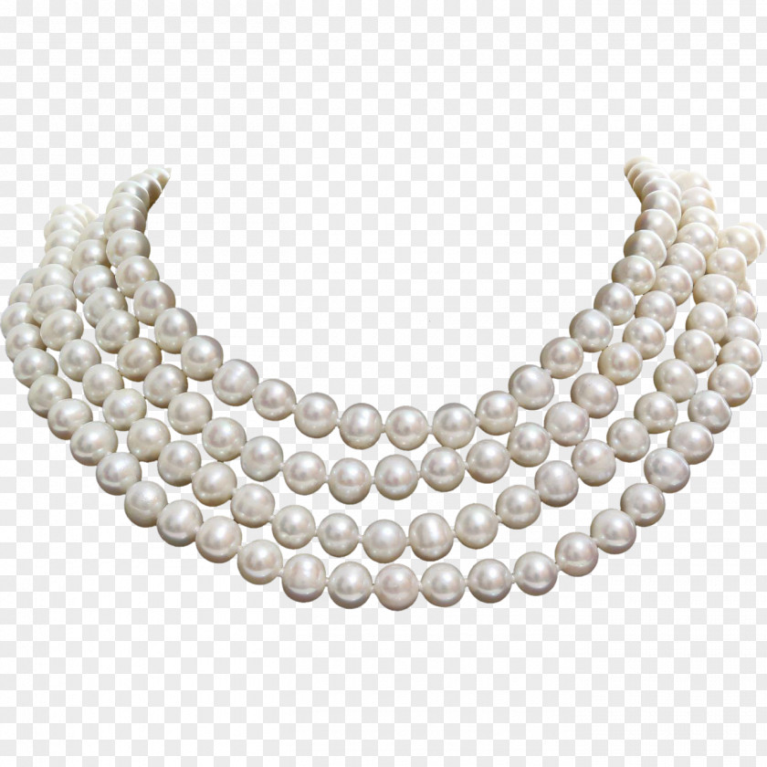 Pearls Earring Pearl Necklace Jewellery PNG