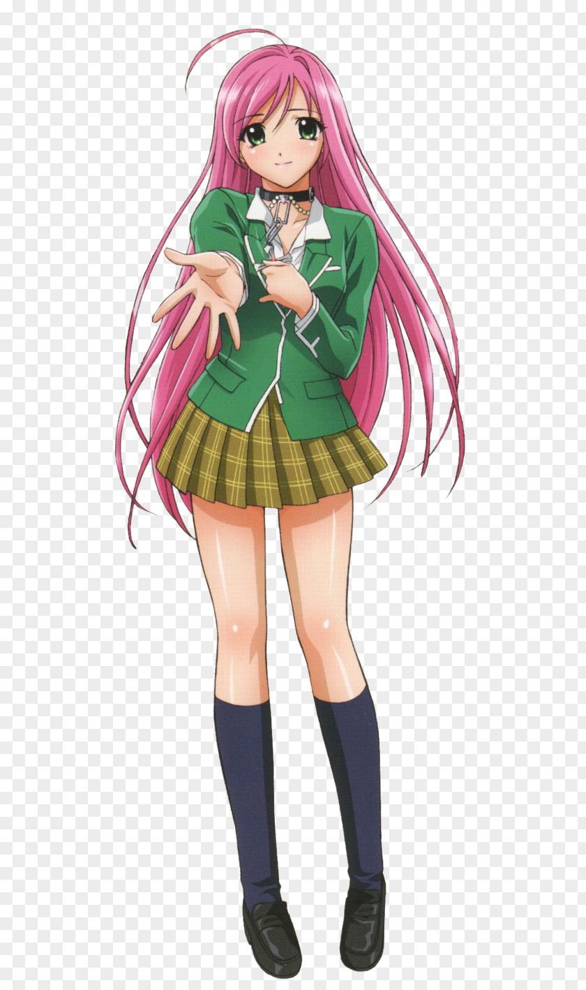 Vampires Moka Akashiya Rosario + Vampire Character PNG