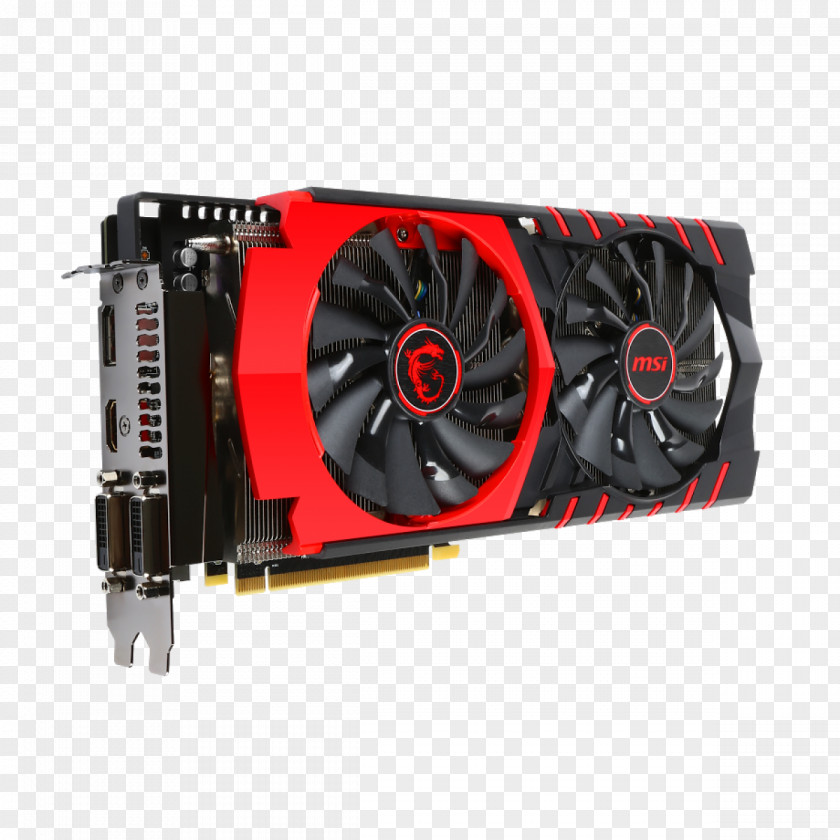 Graphics Cards & Video Adapters AMD Radeon R9 390X GAMING 8G PNG