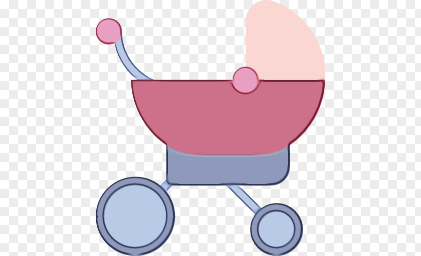 Baby Products Vehicle Pink Clip Art Cartoon Material Property PNG