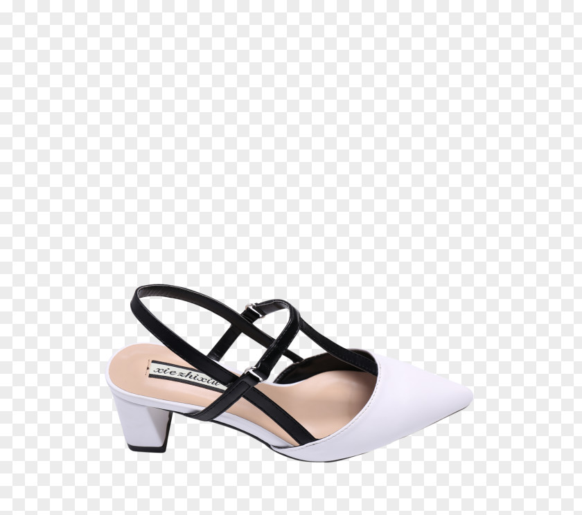 Chunky Heel Shoes For Women Shoe Product Design Sandal PNG