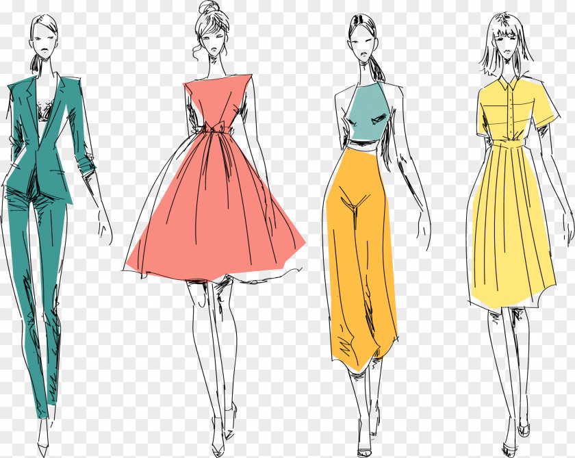 Fashion Illustration Clothing Design The Nextgen Mall PNG