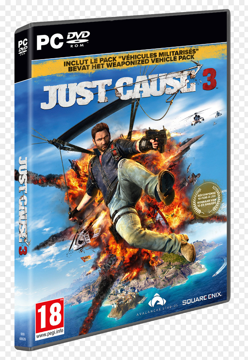 Just Cause 3 PlayStation 4 2 PNG