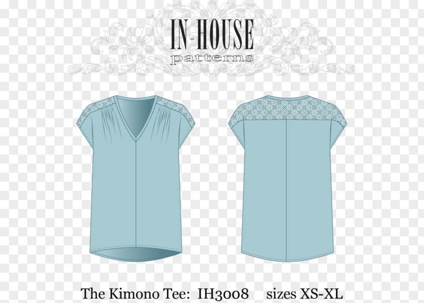 Kimono Pattern Blouse T-shirt Clothing PNG