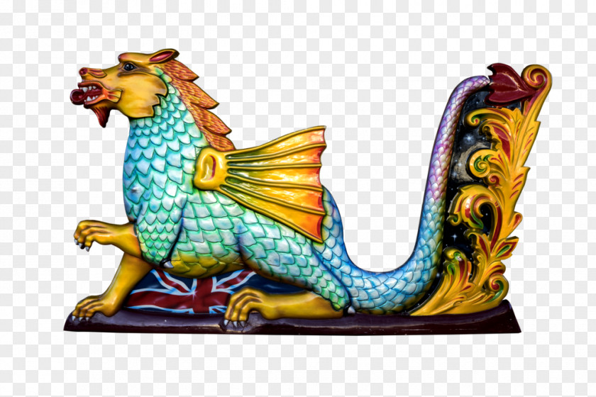 Riding A Dragon Figurine Legendary Creature PNG