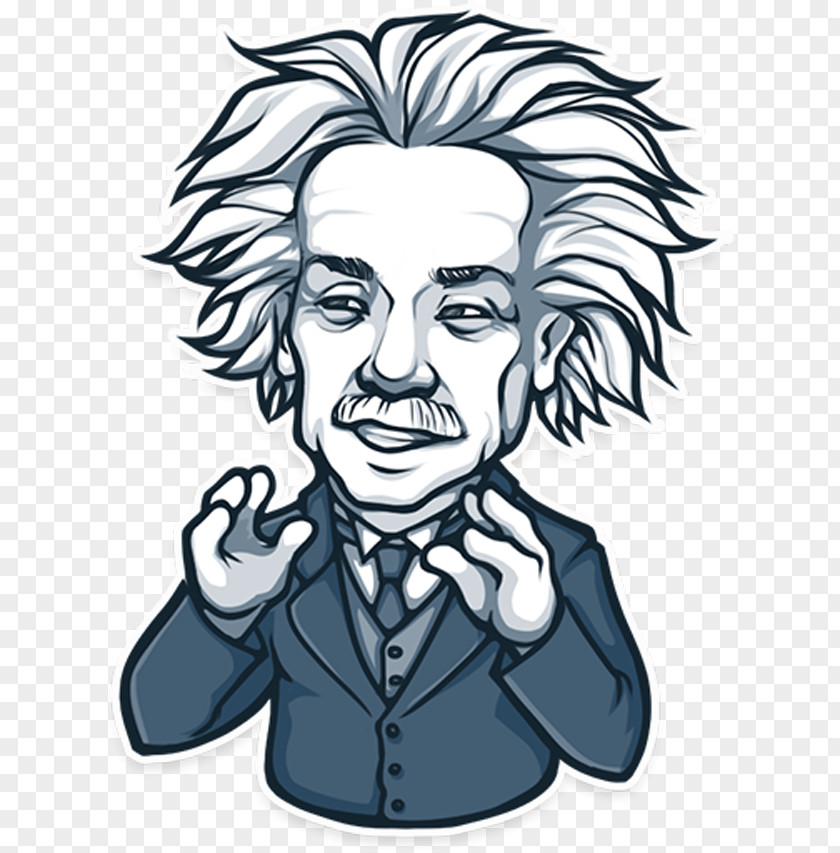 Scientist Albert Einstein Quotes Sticker Decal Einstein's Brain PNG